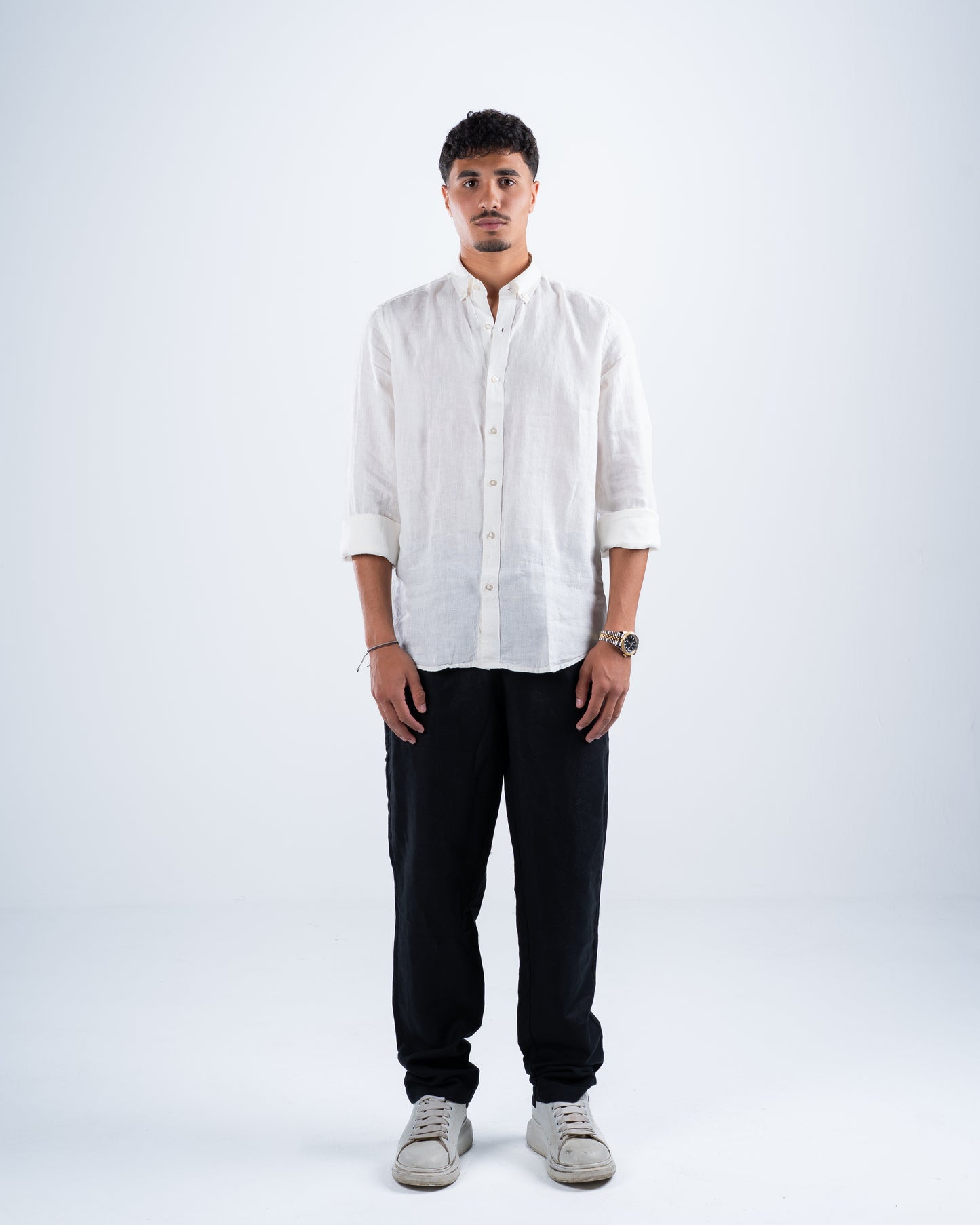 White Linen Shirt