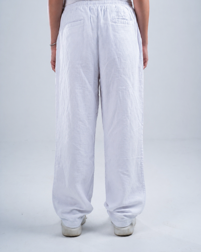 White Linen Pants