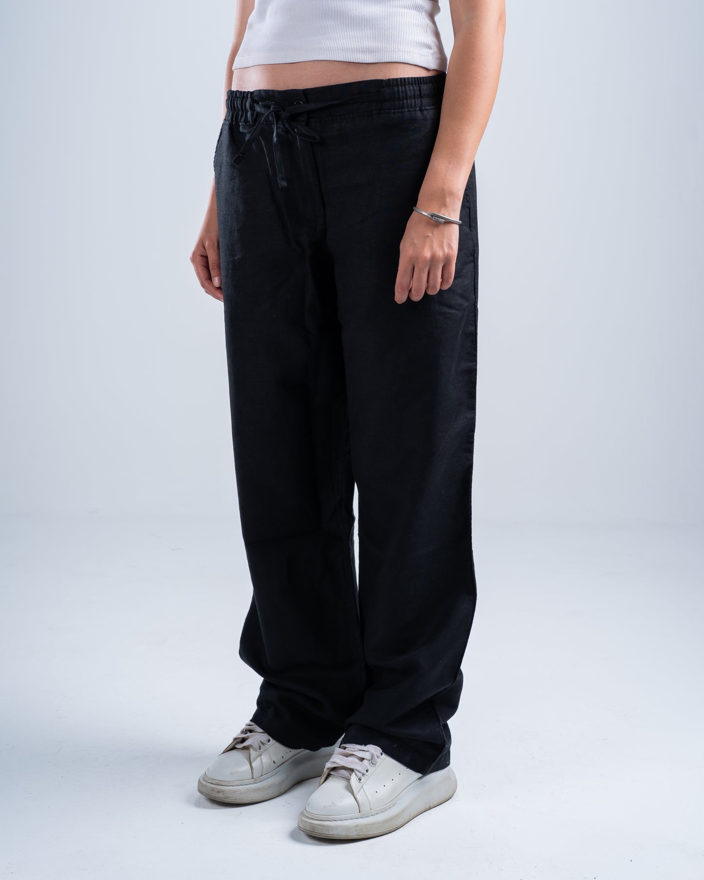 Black Linen Pants