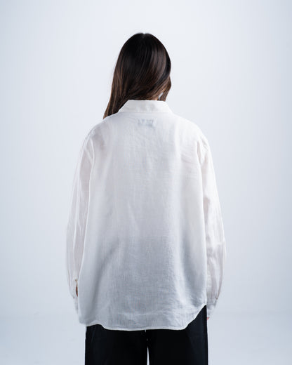 White Linen Shirt