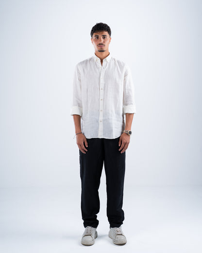 White Linen Shirt