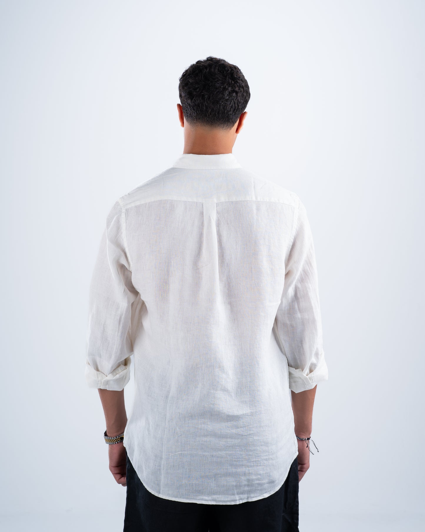 White Linen Shirt