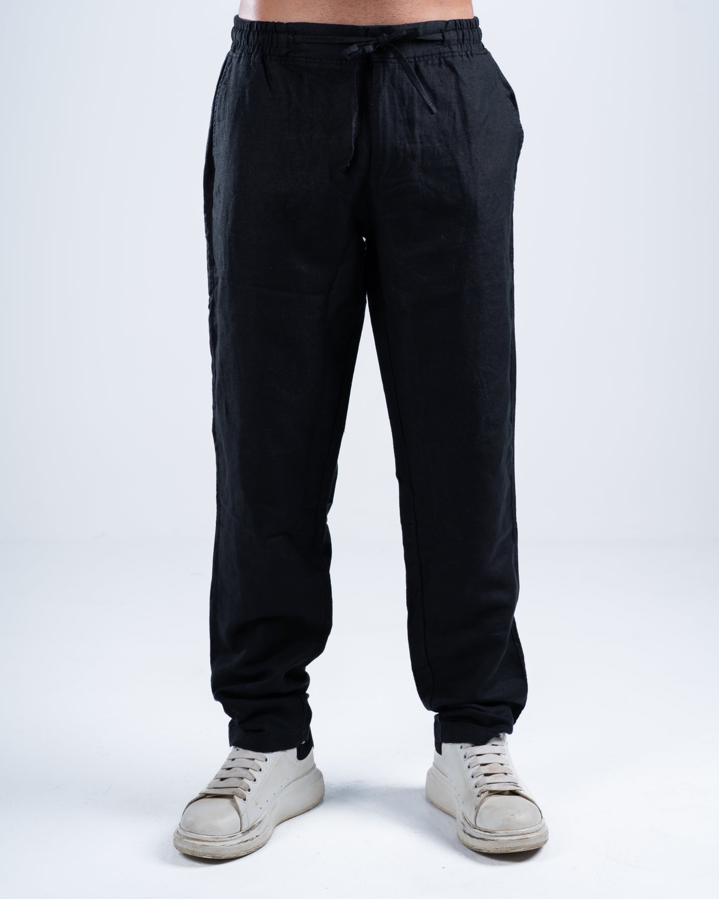 Black Linen Pants
