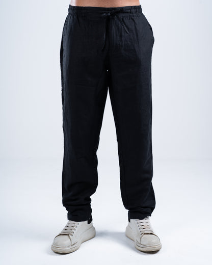 Black Linen Pants