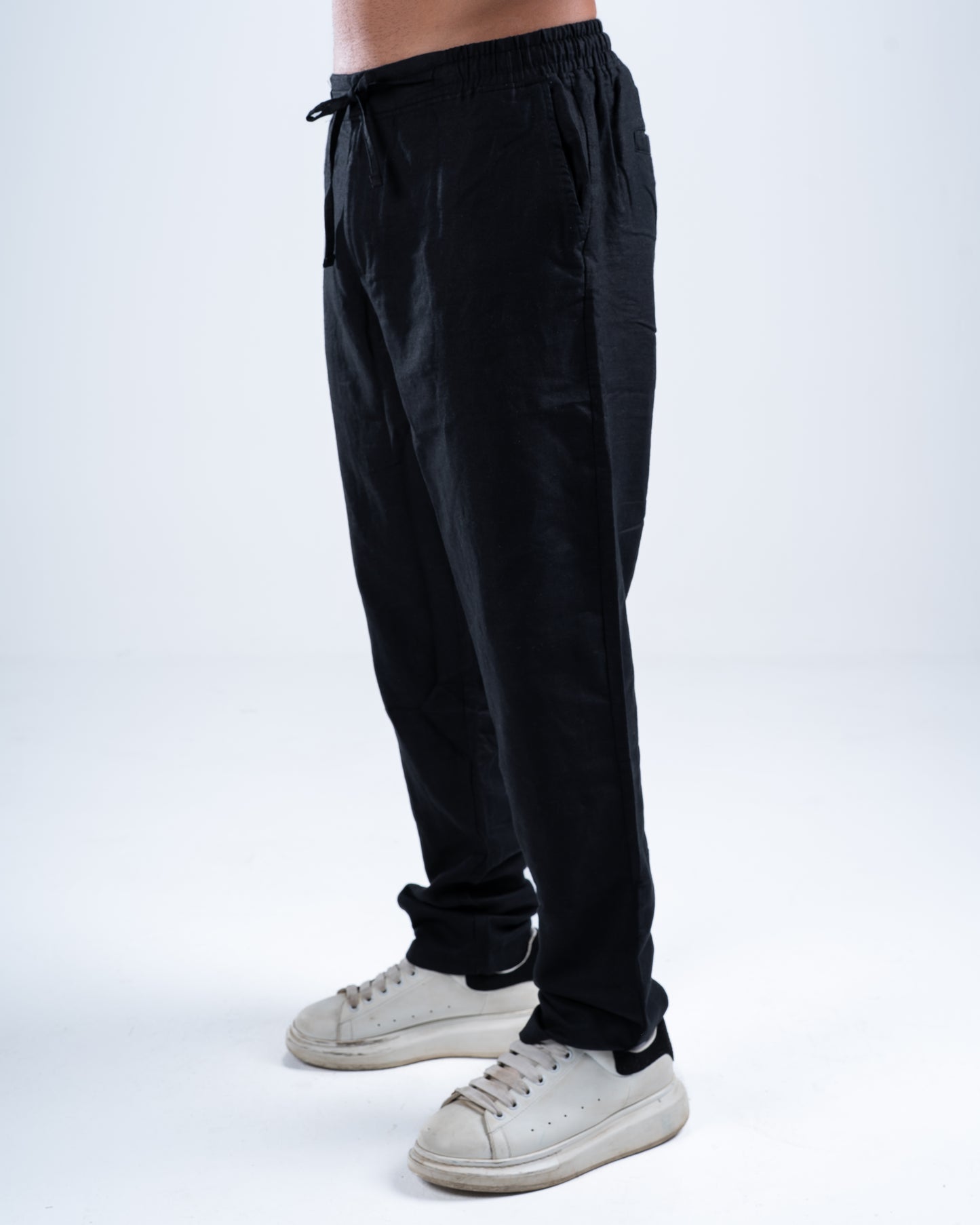 Black Linen Pants