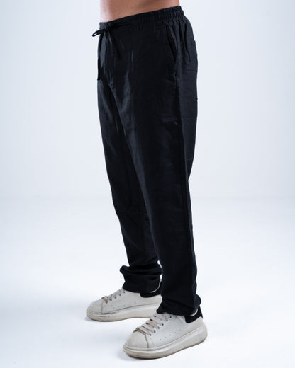 Black Linen Pants