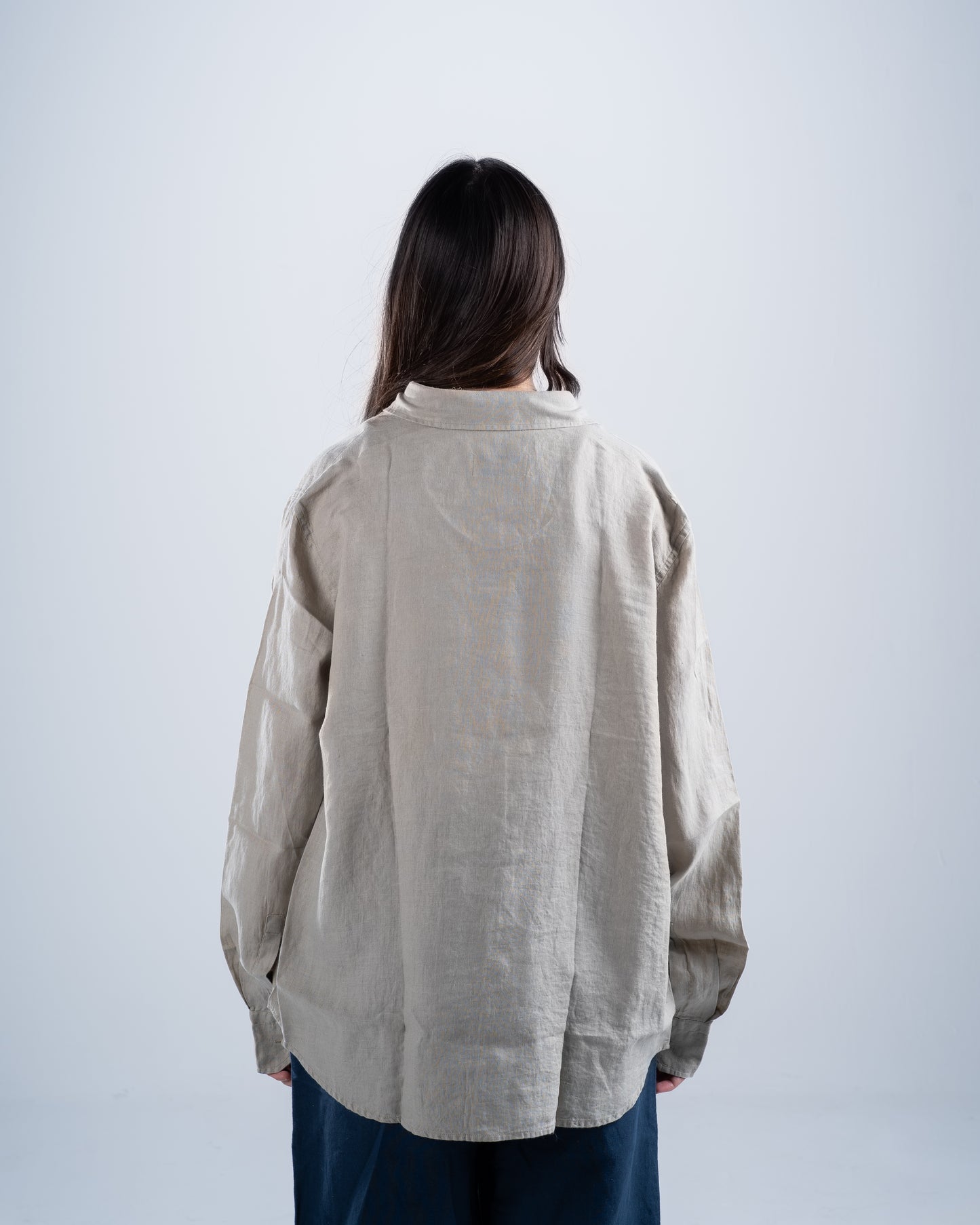 Stone Green Linen Shirt