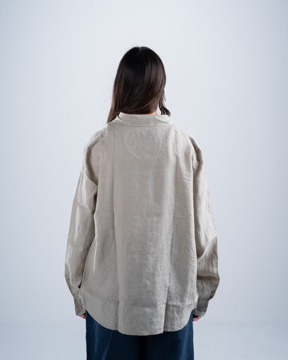 Stone Green Linen Shirt