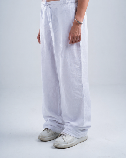 White Linen Pants