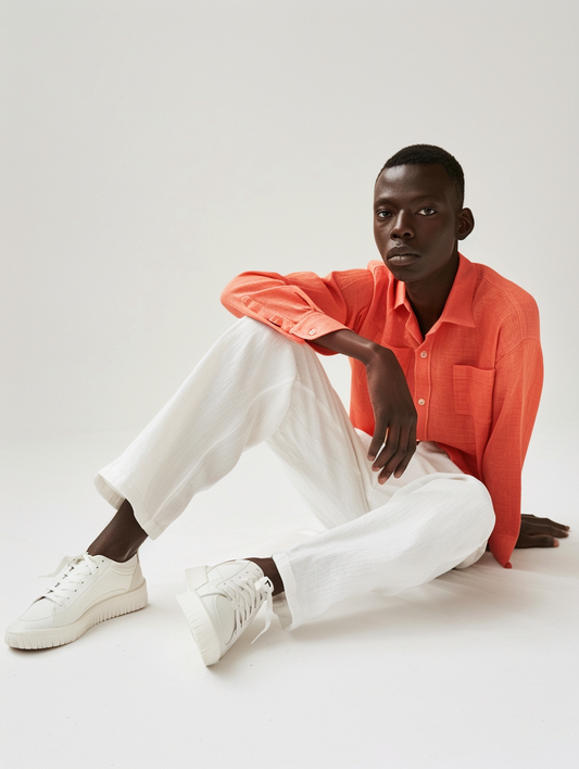 White Linen Pants