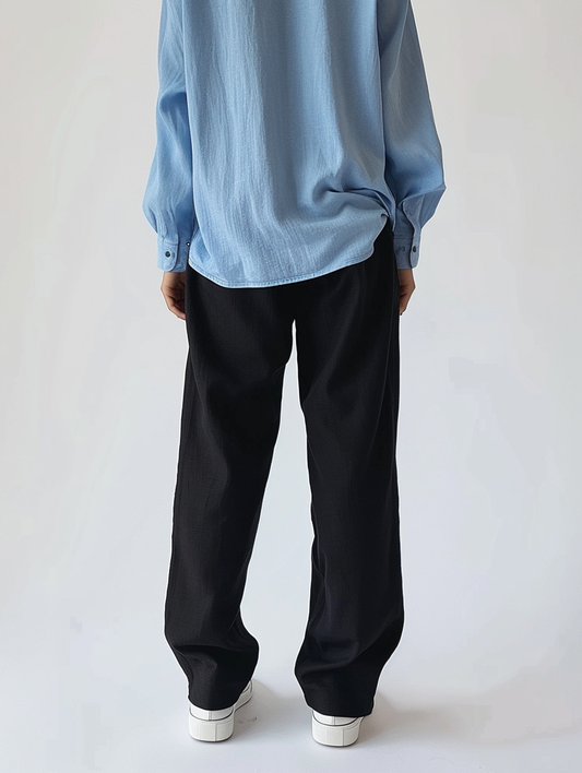 Black Linen Pants