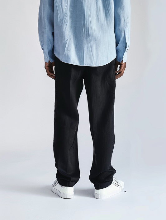 Black Linen Pants