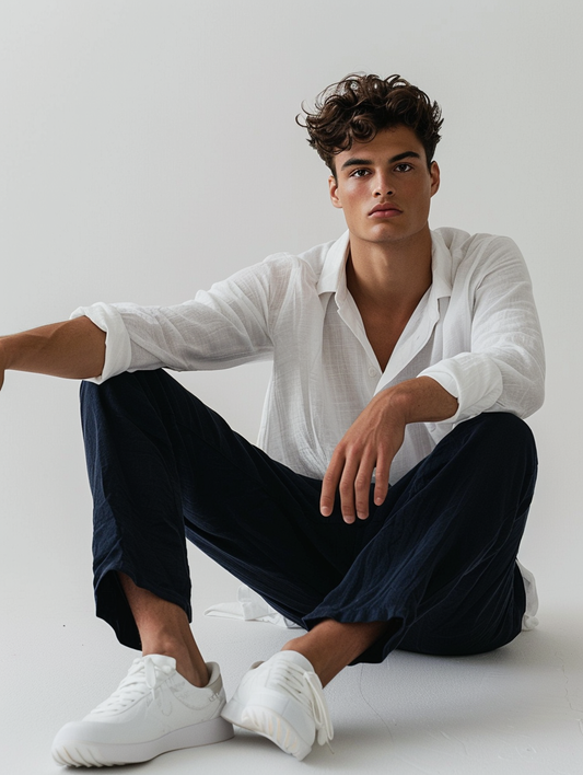 Navy Blue Pants